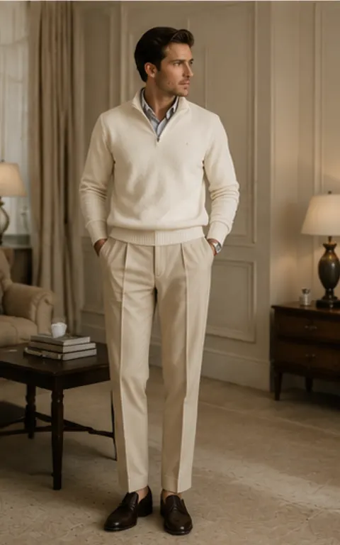 Look old money con jersey crudo